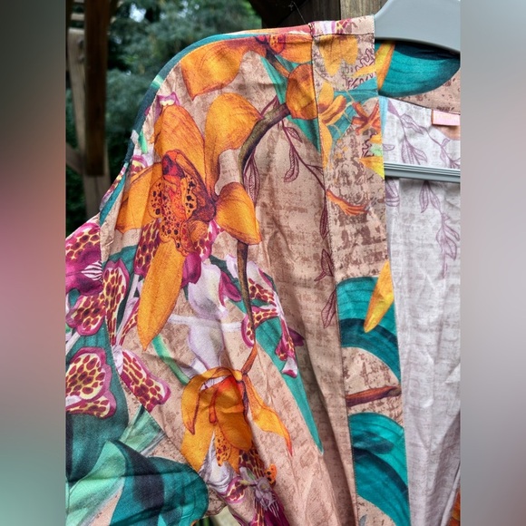 POWDER DESIGN
Botany Bliss Kimono Gown in Taupe - Picture 6 of 8